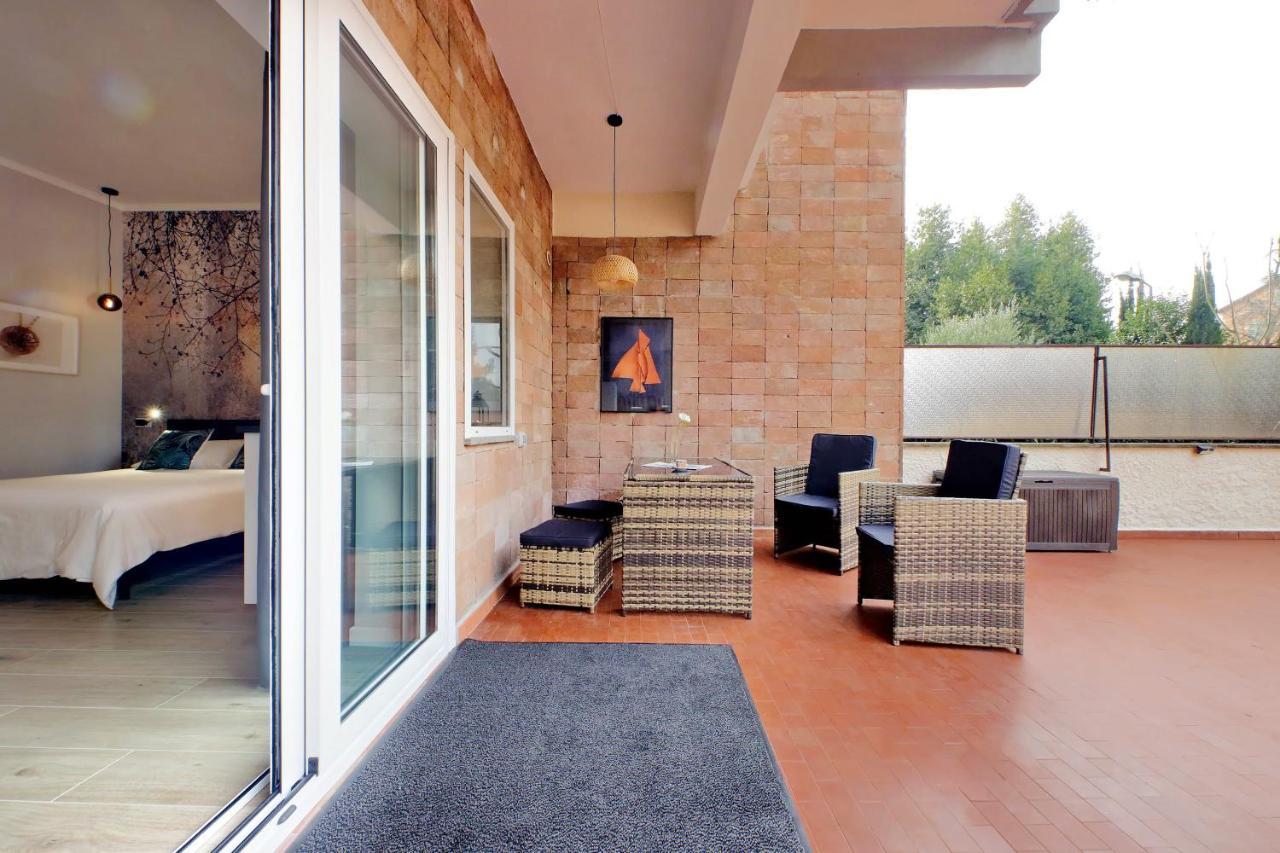 Aurelia Antica Terrace Apt Free Pool And Parking Roma Esterno foto
